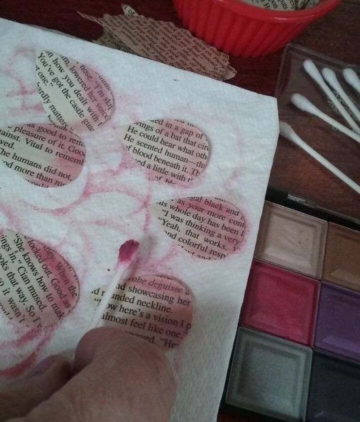 faux roses the paper variety