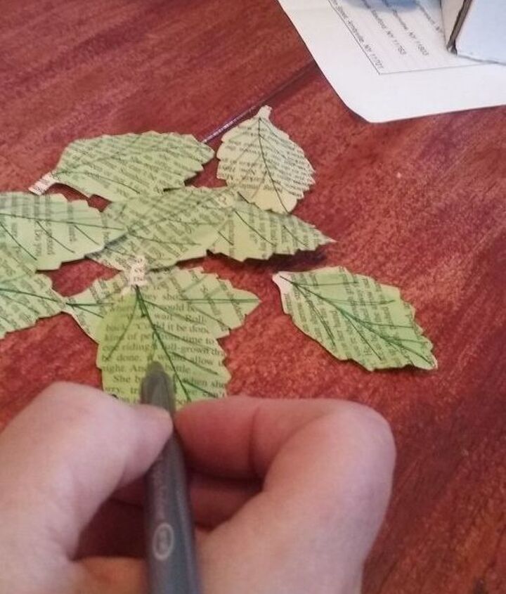 faux roses the paper variety