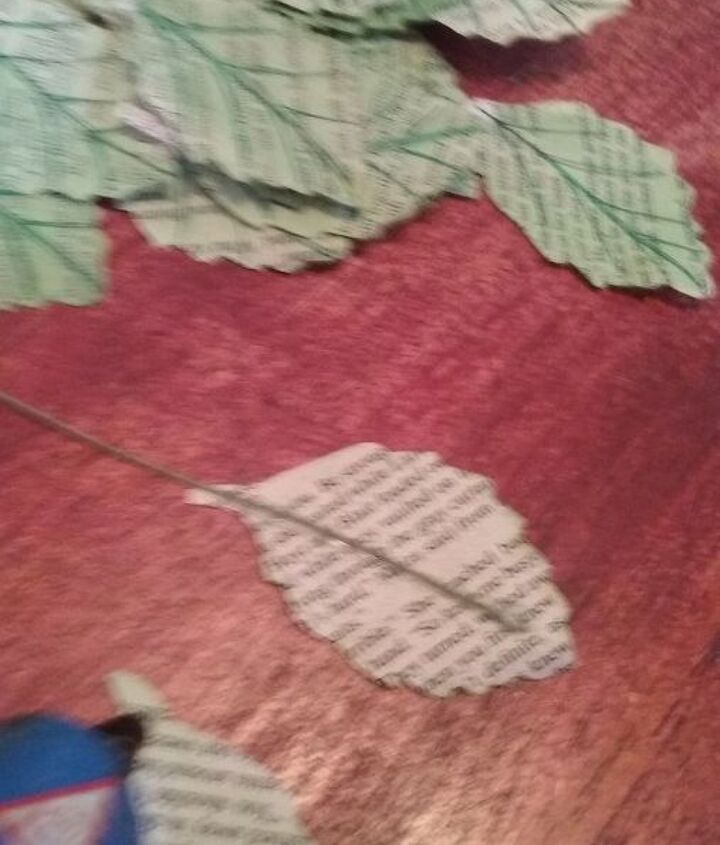 faux roses the paper variety