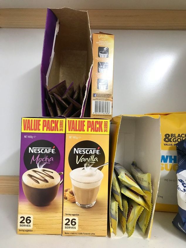 help how can i store my coffee sachets in my pantry