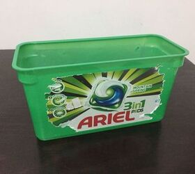 re purposing detergent box