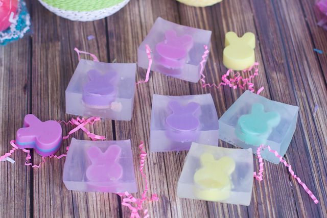 s 22 homemade soaps you can give as gifts all year round, Bunny Rabbit Bar Soap