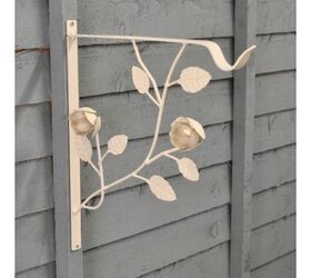 q has anyone used decorative wall brackets for a hanging clothes rail