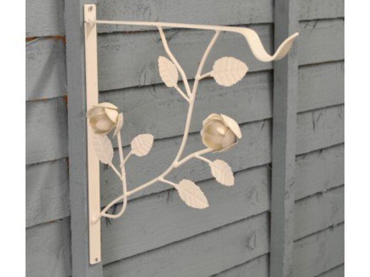 q has anyone used decorative wall brackets for a hanging clothes rail