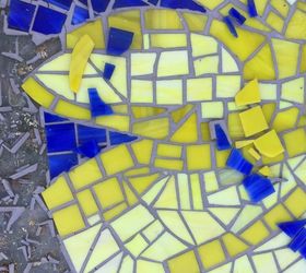 repair a stained glass mosaic patio table