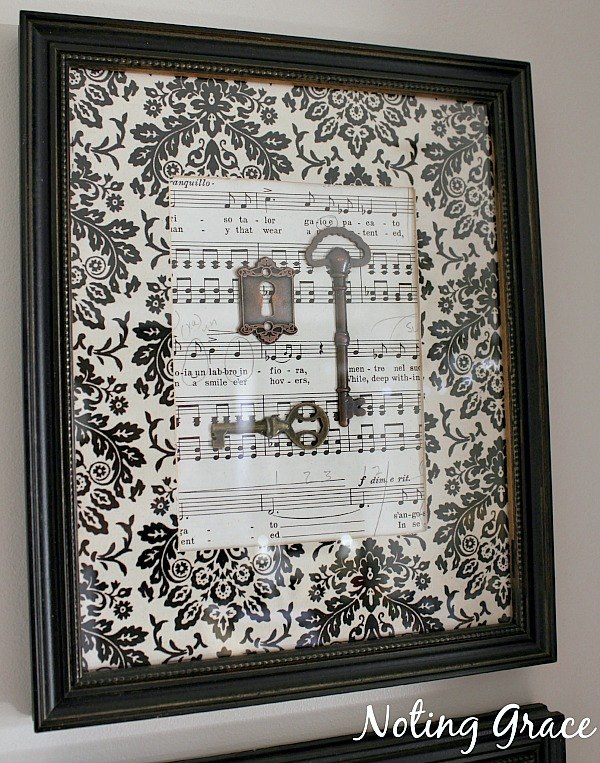custom scrapbook paper mats for your frames