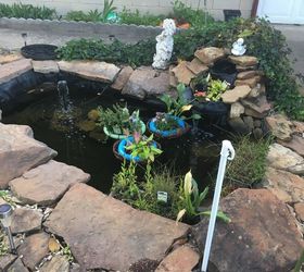 q how do i add a waterfall to my garden pond