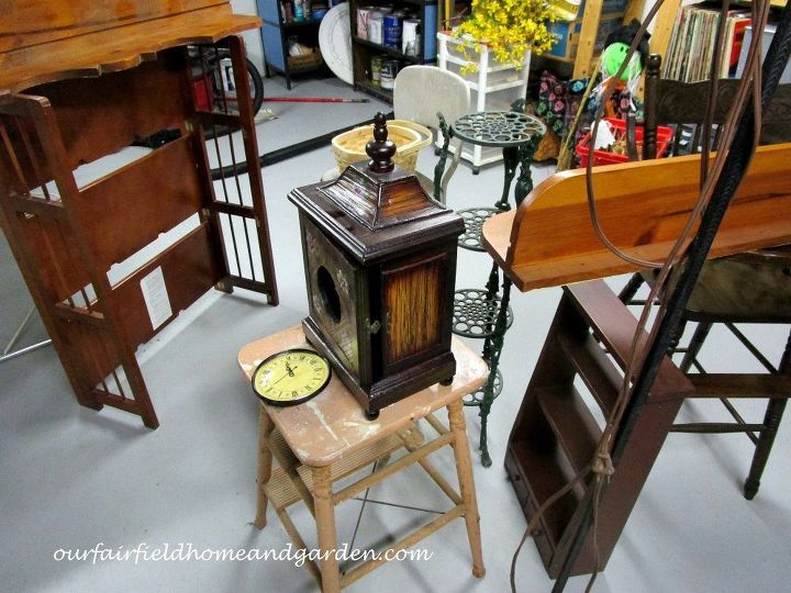 chalk paint magic there s money in the basement, Just part of my project pile up