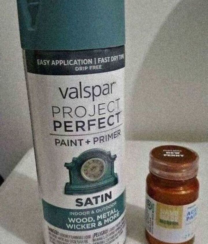 retro side table makeover