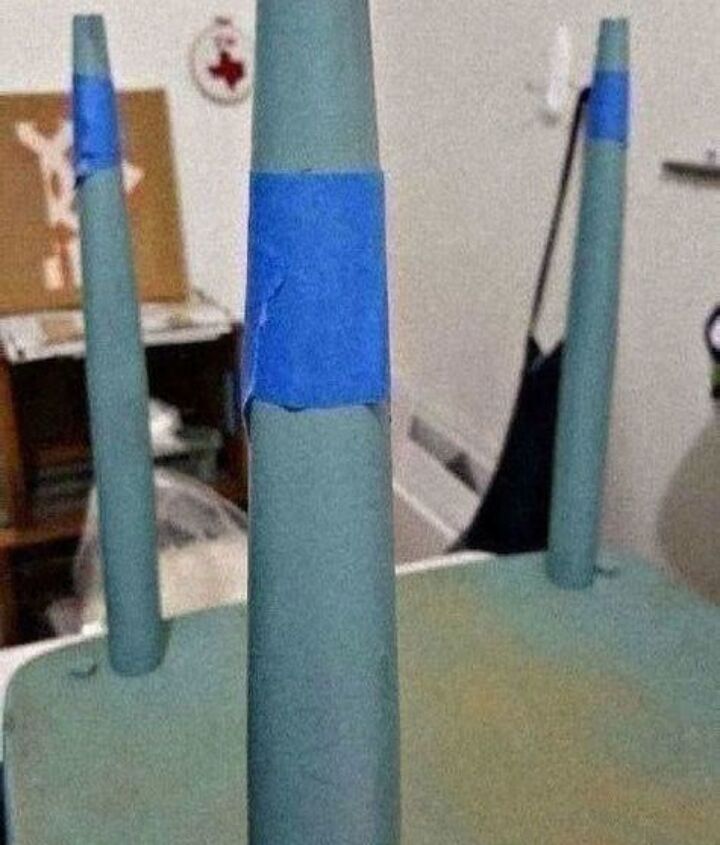 retro side table makeover