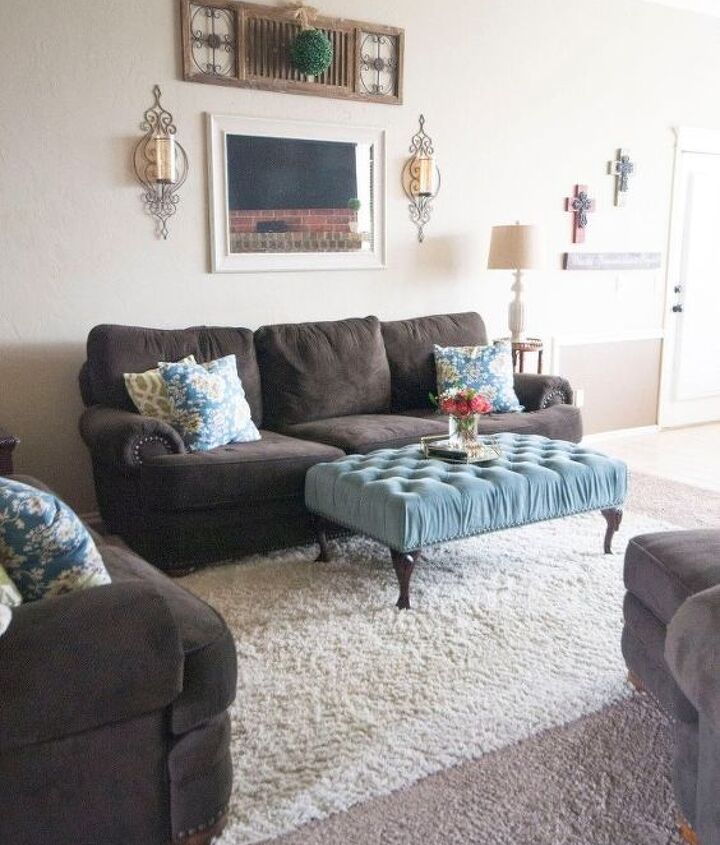 our modern living room reveal