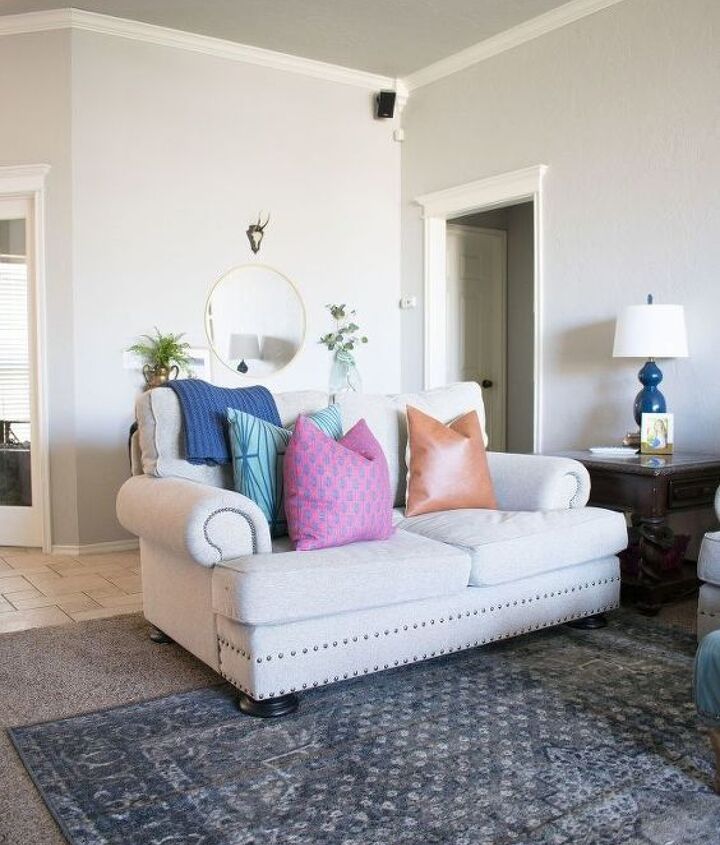 our modern living room reveal