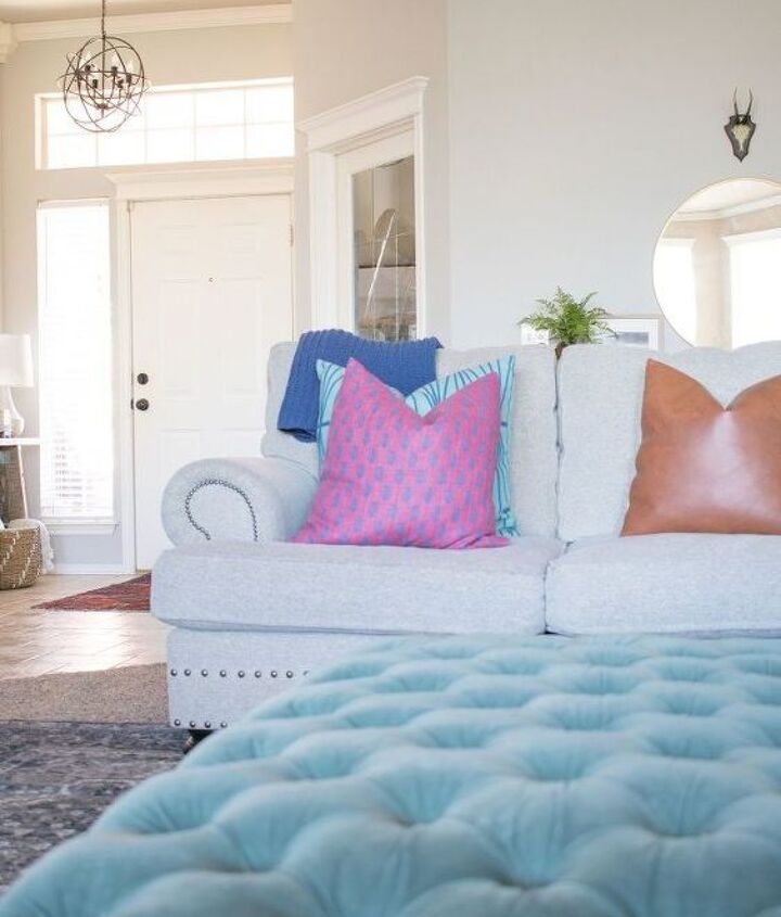 our modern living room reveal