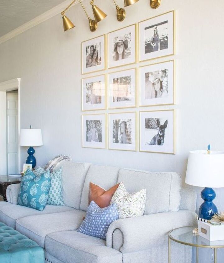 our modern living room reveal