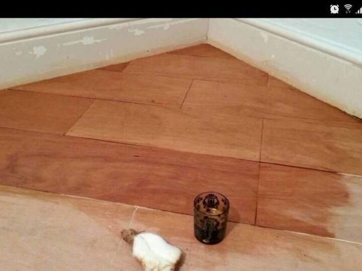 q diy floorboards staining