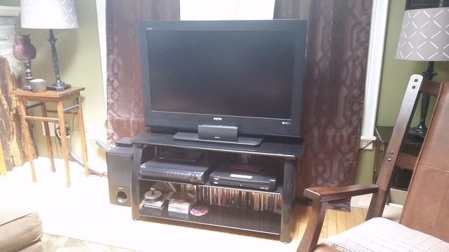 Diy industrial tv console DIY Industrial TV Console | Hometalk