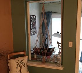 what to do with window after enclosing outside patio