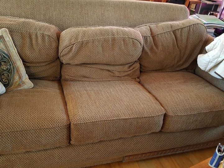 q saggy couch pillows and how to clean couch