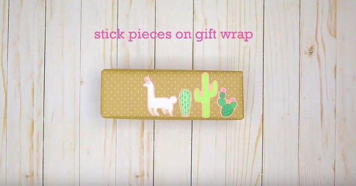 custom gift wrap with michaels story sticky notes video