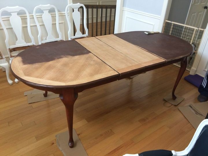 diy dining table makeover with annie sloan chalk paint