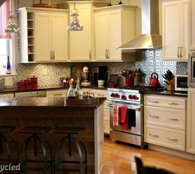 Benjamin Moore’s Wind’s Breath Painted Kitchen Cabinets