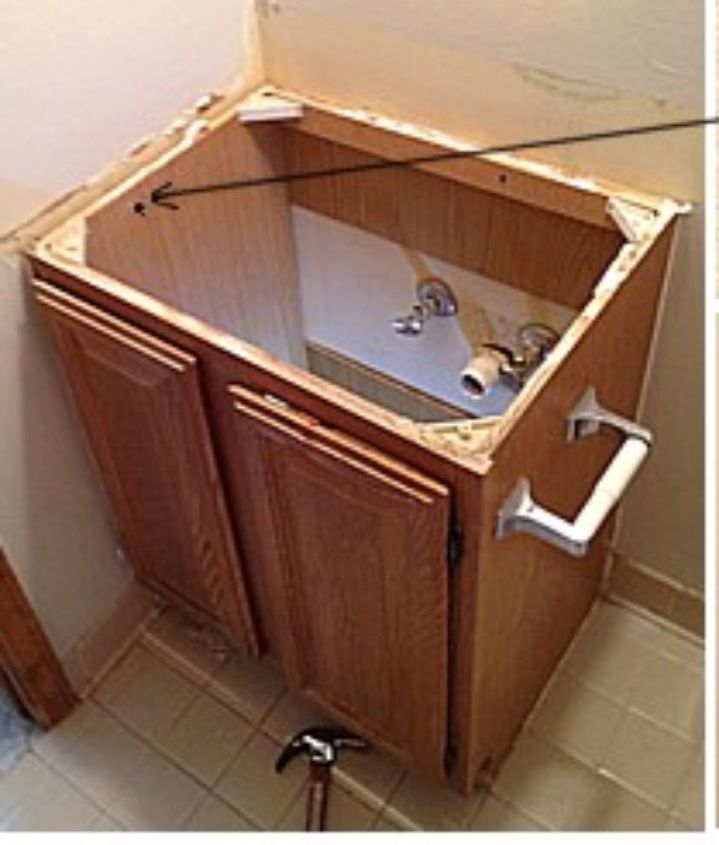 armrio de banheiro reciclado para um armrio de den brilhante