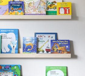 how to diy book ledges for your nursery