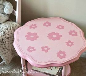 adorable hand painted children s flower table