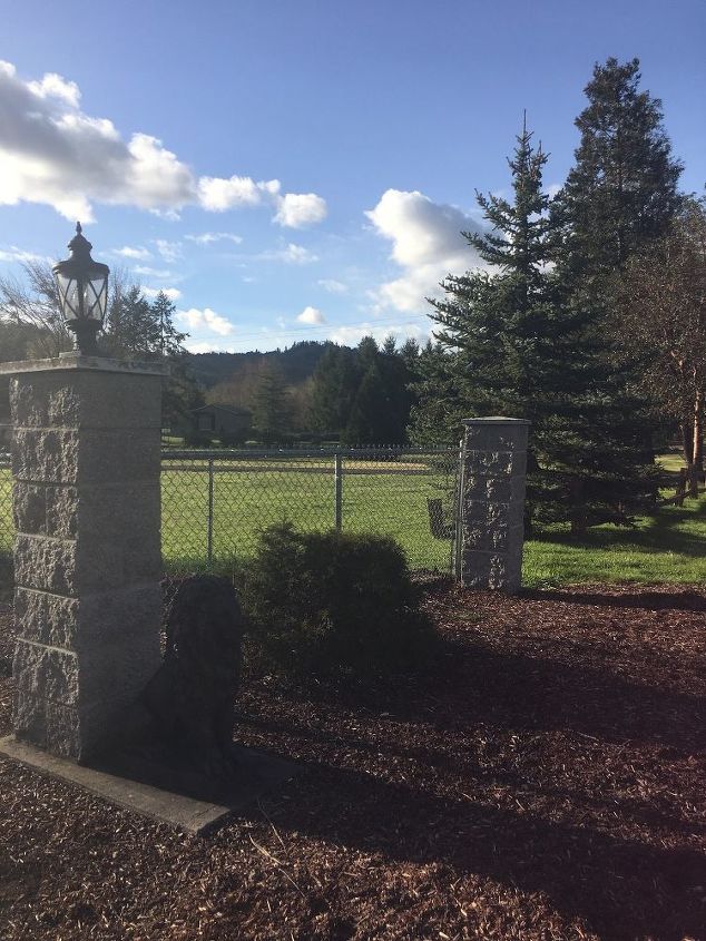 q how to cover cinder block columns