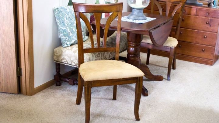 the easy way to reupholster a chair set