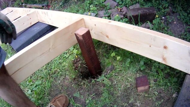 making the workshop tiny house