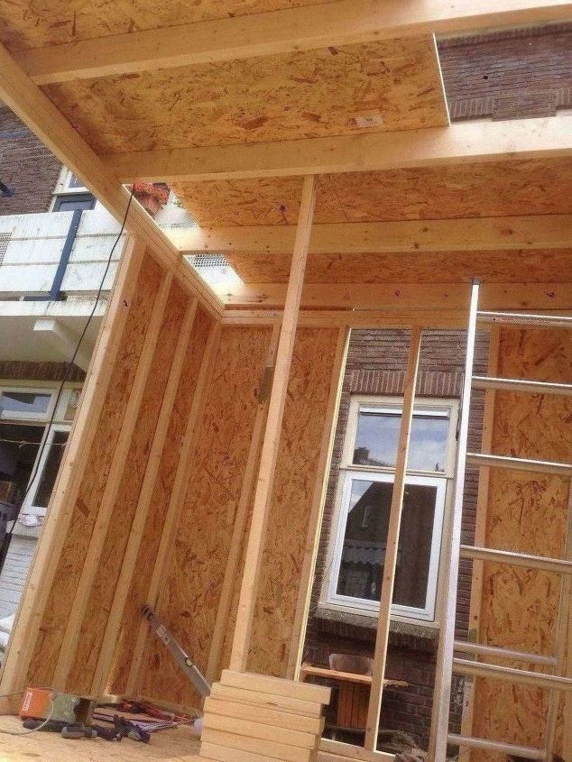 making the workshop tiny house