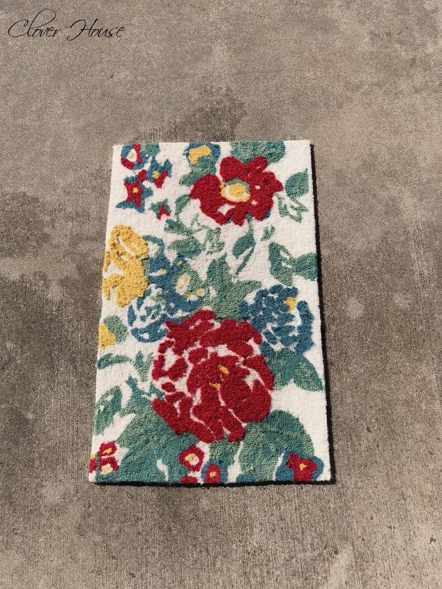 my easy way to clean an area rug
