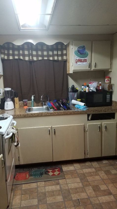 q how would you remodel a 1962 double wide kitchen