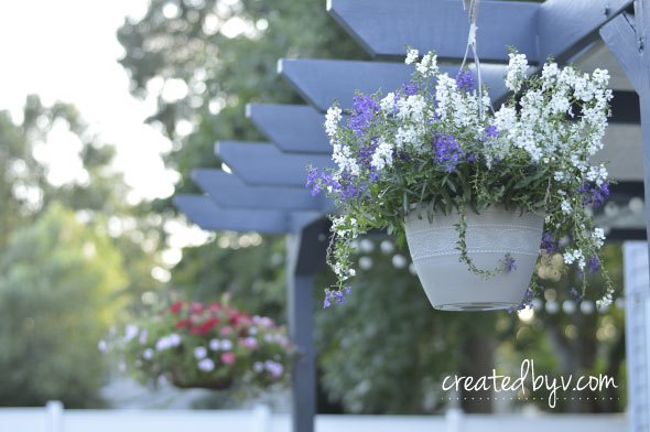 how to make a hanging plant basket