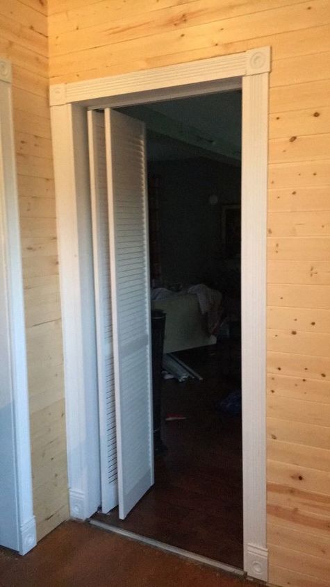 bedroom remodel, Bi fold doors take up less space