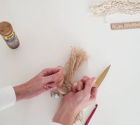 easy diy decorative tassels with large wood beads