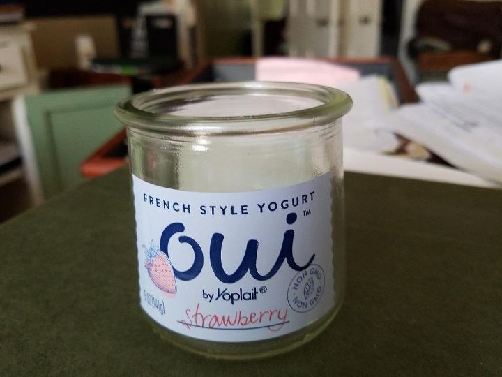 q i have alot of glass jars from yogurt product