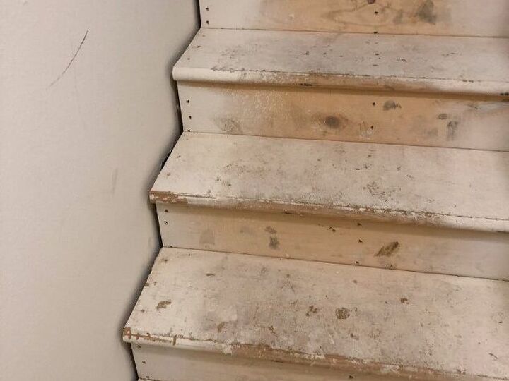 q basement steps project