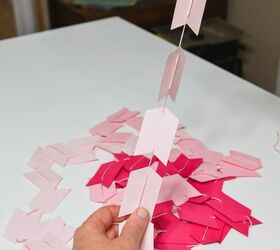 no sew paper garlands with cricut