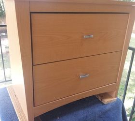 bedroom pieces with new look, particle board nightstand 2 ct