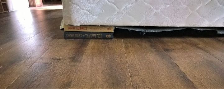 raising a bed with books