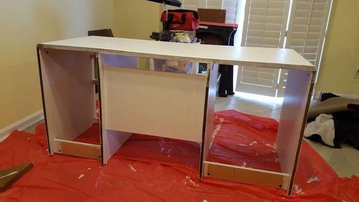 Stencils Challenge Computer Desk To Creation Station Part 1