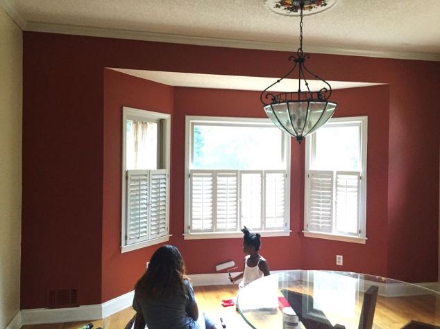 white farmhouse kitchen transition