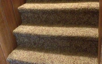  Mude as escadas de carpete para pintar