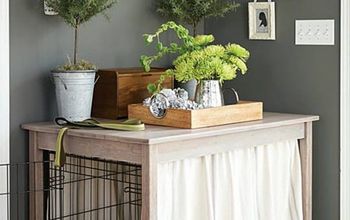 Beautify Your Dog's Crate With This Simple Table Build