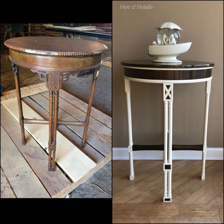 walnut table restoration and restyle