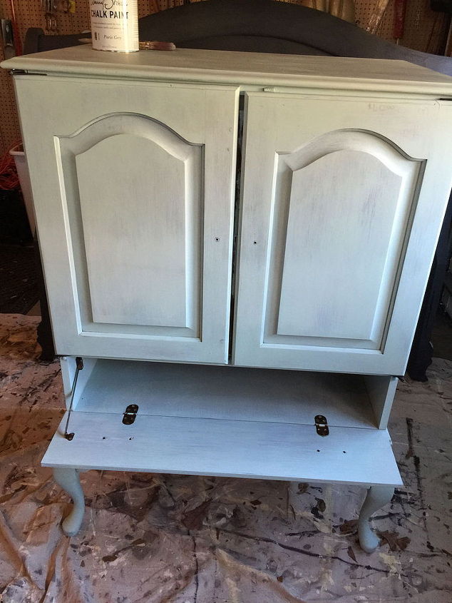 How Paint A New Look For Small Armoire Diy Hometalk
