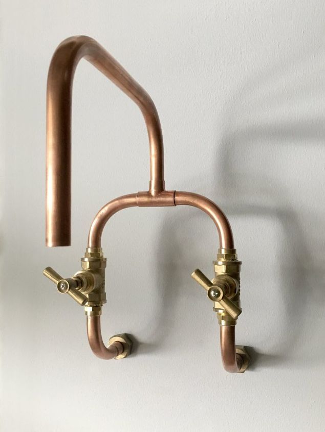Fittings for a diy copper faucet | Hometalk