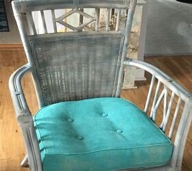 wicker chair and cushion do over